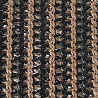 Eden's Decor Straight Flat-Edged Sun Shade Sail Rectangular 14' x 22' Brown - Image 8