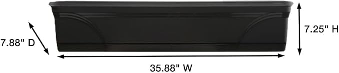 Southern Patio 36 Inch Medallion Weatherproof and Sunray Protected Plastic - Image 3