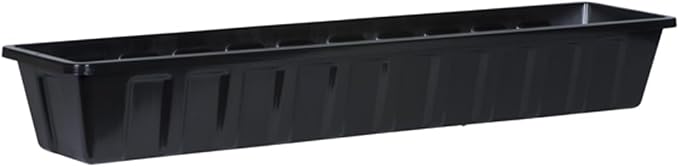 Root & Vessel Poly-Pro Plastic Flower Box Planter by Novelty