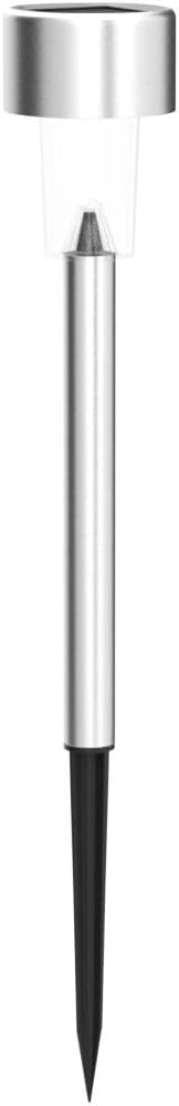 SOLPEX 12 Pack Solar Outdoor Lights Pathway, Stainless Steel Solar Lights - Image 4