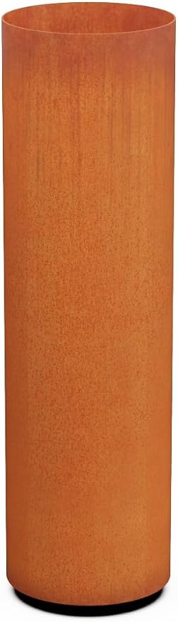 PLANTERCRAFT Corten Steel Metal Planter Box, Round Sizes, Modern Garden Steel by Plantercraft