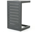 Christopher Knight Home Cape Coral Outdoor Aluminum C-Shaped Side Table by ChristopherKnightHome