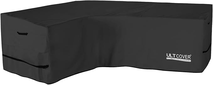 ULTCOVER Patio L-Shaped Left Facing Sofa Cover Waterproof by ULTCOVER