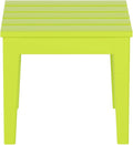 WestinTrends Ashore Outdoor Patio Modern Adirondack Side Table by WestinTrends