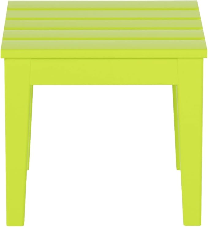 WestinTrends Ashore Outdoor Patio Modern Adirondack Side Table by WestinTrends