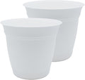 The HC Companies 10 Inch Eclipse Round Planter Pots by TheHCCompanies