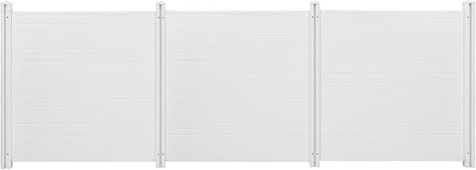 VEVOR Outdoor Privacy Screen, 50in H x 50in W Air Conditioner Fence, 3-Panel - Image 12