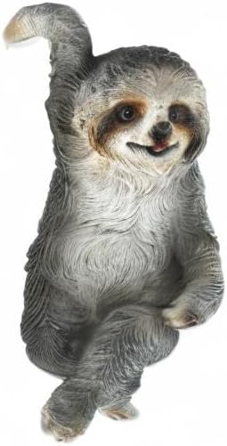 Distinctive Designs Grey Sloth Decorative Plant Pot Hanger - Image 4