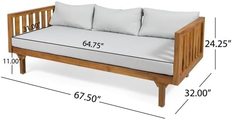 Christopher Knight Home Claremont Patio Sofa and Coffee Table Set, 2 Piece - Image 4