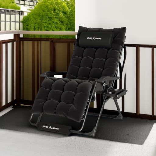 UDPATIO Oversized Zero Gravity Chair 29In XL Patio Reclining Chair - Image 2