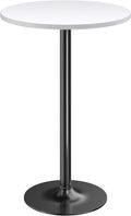 Furmax Bistro Pub Table Round Bar Height Cocktail Table by Furmax