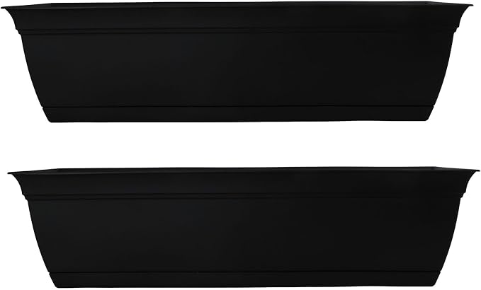 The HC Companies 24 Inch Eclipse Window Planter Box by TheHCCompanies