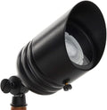 VOLT Fat Boy 12V Brass Outdoor Spotlight by VOLT