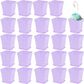Anyumocz 24 Pack Plastic Square Nursery Pots 3 Inch Plastic Plant Pots by Anyumocz