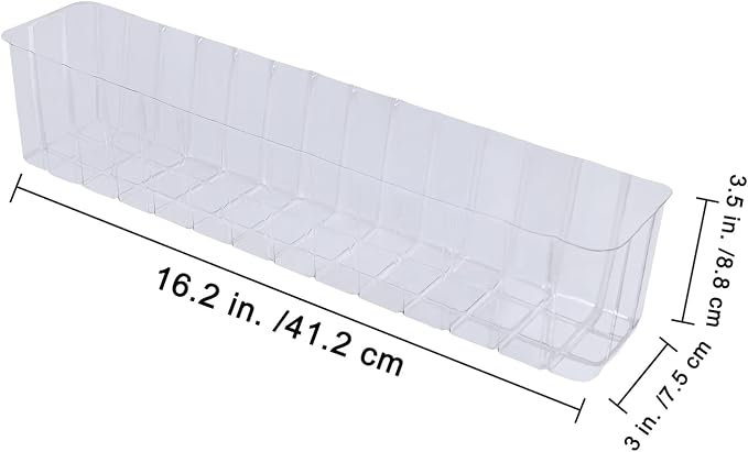 10 Pcs Plastic Planter Liners Clear Rectangular Plastic Liners - Image 2