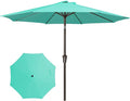 JEAREY 9FT Outdoor Patio Umbrella Market Umbrella by JEAREYOutdoorsCollection