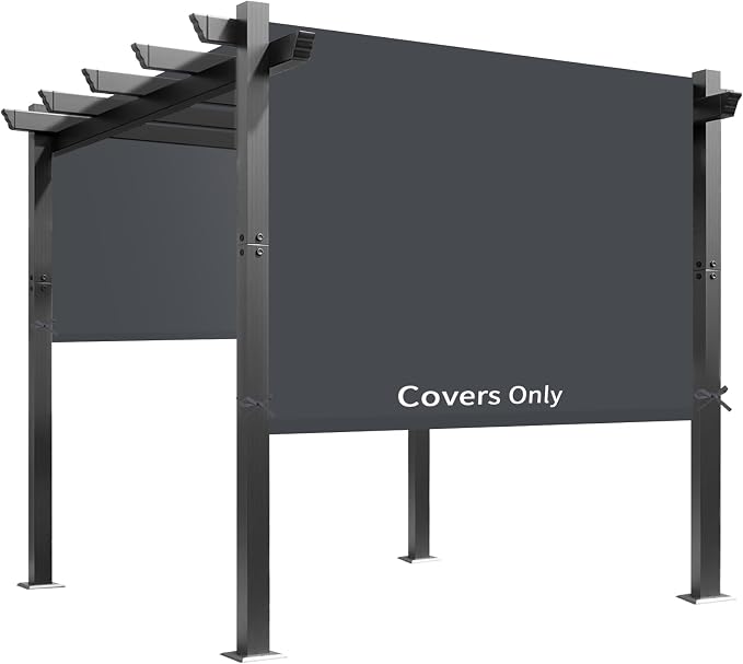 Universal Waterproof Pergola Canopy Shade Cover Replacement by AMADECOHOME