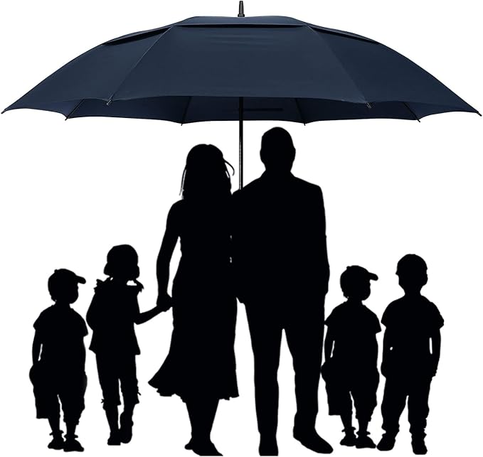 G4Free 47/54/62/68/72 Inch Automatic Open Golf Umbrella Oversize Extra Large - Image 3