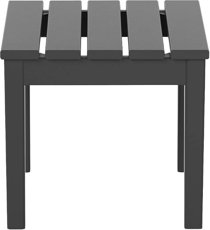 WestinTrends Ashore Outdoor Patio Modern Adirondack Side Table - Image 5
