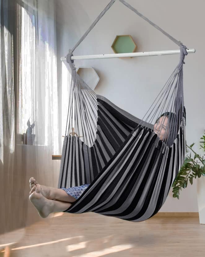 XXL Hammock Chair Hanging Rope Swing - Image 2