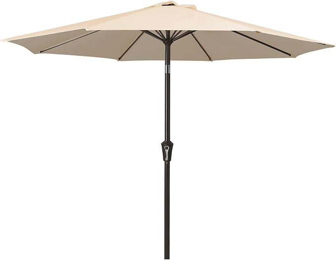 MEWAY 9ft Patio Umbrella Outdoor Table Umbrellas by MEWAY