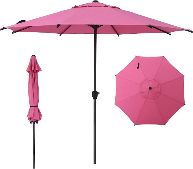 Abba Patio 9FT Lyon Outdoor Patio Umbrella Outdoor Table Umbrella by AbbaPatio