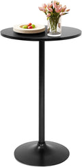 FDW Pub Table 40 Inch Height Cocktail Table Round Bistro Bar Table by FDW