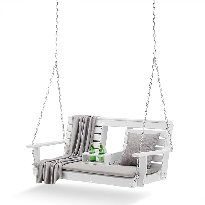 Premium Poly Lumber Porch Swing by Unknown