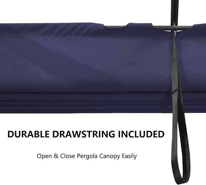 Pergola Shade Cover Replacement Canopy Top Compatible - Image 7