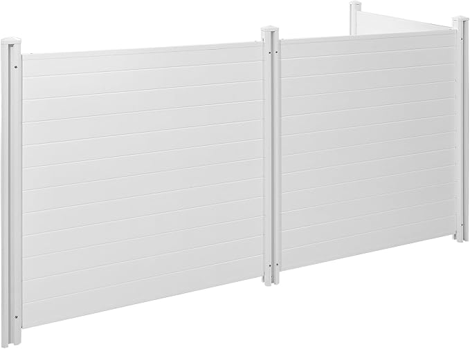 VEVOR Outdoor Privacy Screen, 50in H x 50in W Air Conditioner Fence, 3-Panel - Image 10
