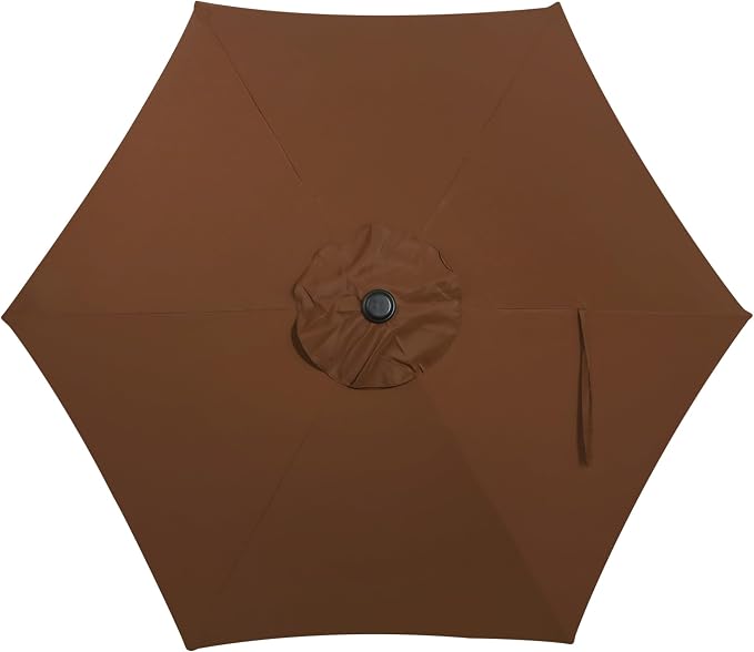 Blissun 7.5 ft Patio Umbrella, Yard Umbrella, Outdoor Market Umbrella - Image 4