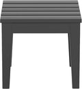 WestinTrends Ashore Outdoor Patio Modern Adirondack Side Table by WestinTrends