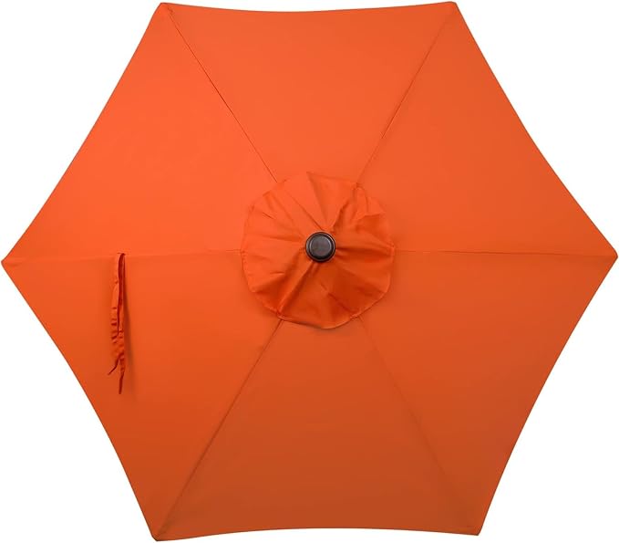 Blissun 7.5 ft Patio Umbrella, Yard Umbrella, Outdoor Market Umbrella - Image 4