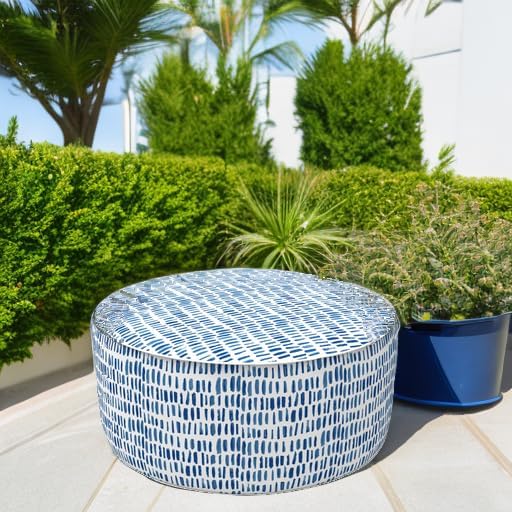 LVTXIII Outdoor Inflatable Ottoman Stool, Patio Water Repellent Footrest Stool - Image 5