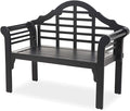 Plow & Hearth Weatherproof Lutyens Eucalyptus Wood Garden Bench | Foldable by PlowHearth