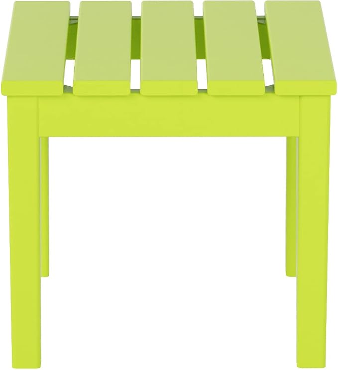 WestinTrends Ashore Outdoor Patio Modern Adirondack Side Table - Image 5