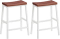 HOOBRO Bar Stools, 23.6 Inch Saddle Stools, Kitchen Counter Seat by HOOBRO