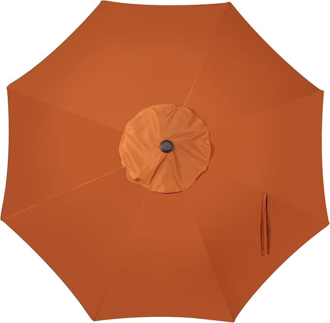 Blissun 9' Outdoor Patio Umbrella, Outdoor Table Umbrella, Yard Umbrella - Image 5