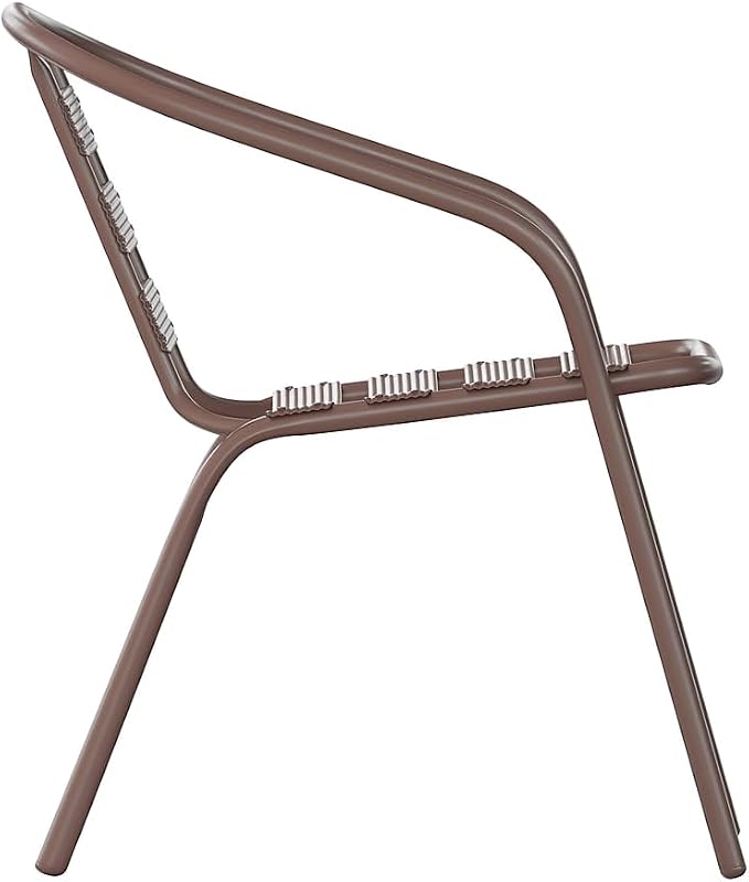 Flash Furniture Lila Metal Restaurant Stack Chairs - Image 7