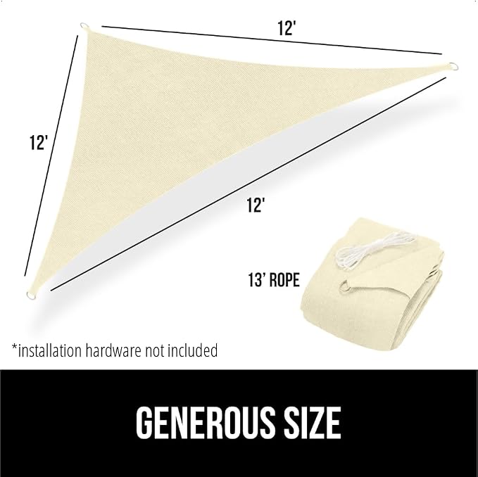 GORILLA GRIP Heavy Duty Sun Shade, UV Protection Fade Tear and Rust Resistant - Image 9