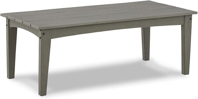 Signature Design by Ashley Visola Outdoor HDPE Patio Cocktail Table by SignatureDesignbyAshley