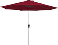 MEWAY 9ft Patio Umbrella Outdoor Table Umbrellas by MEWAY