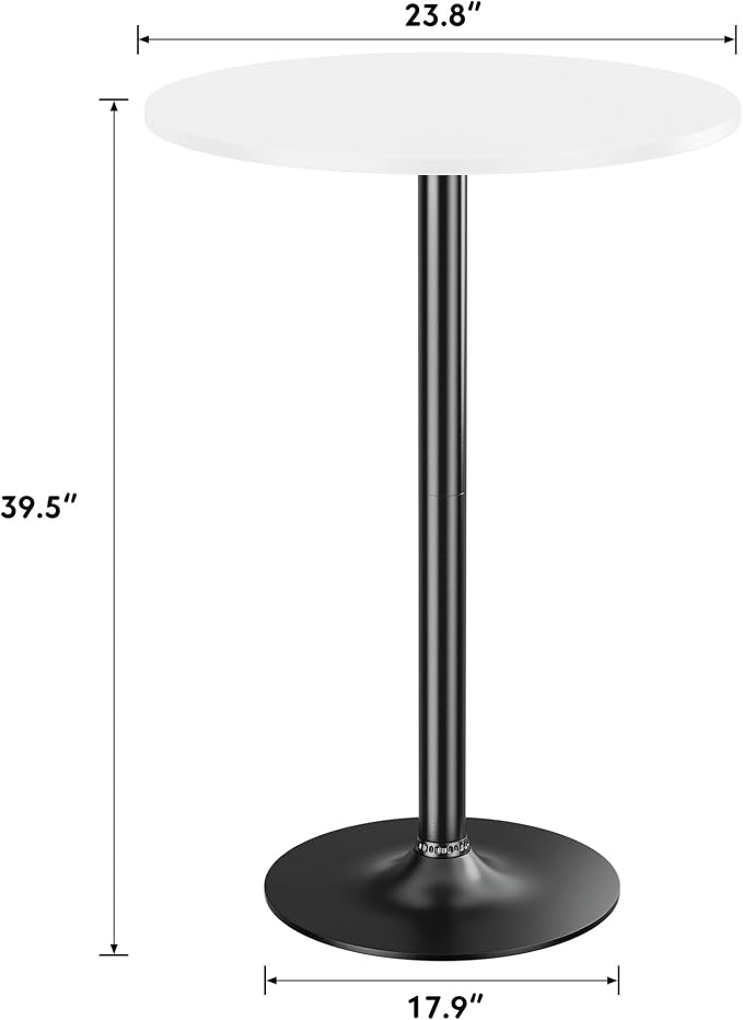 Shahoo Round Bar Table, Cocktail Table - Image 3