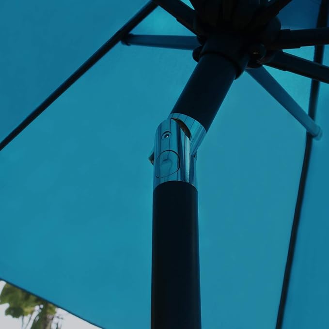 Sunnyglade 9' Solar LED Lighted Patio Umbrella - Image 3