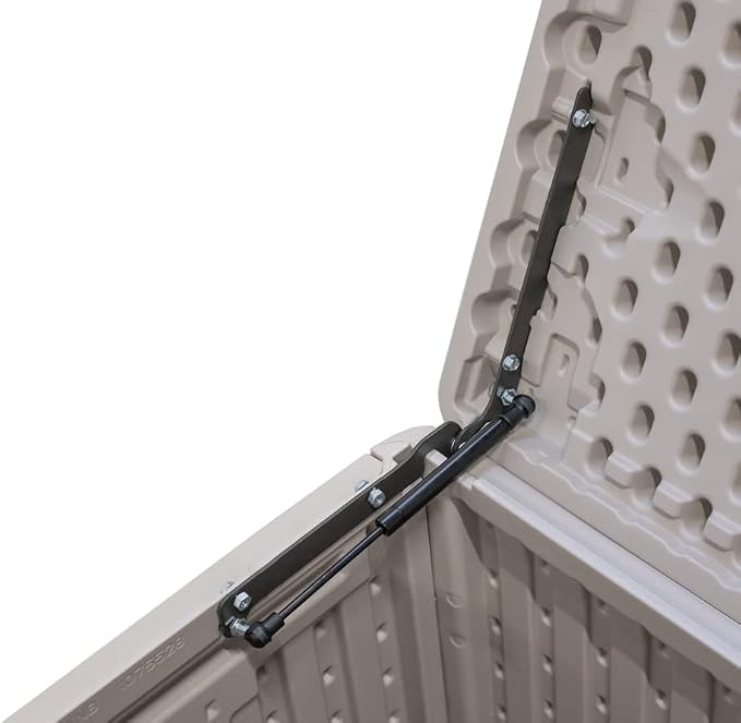 LIFETIME 60040 Deck Box, 130 Gallon, Desert Sand - Image 8