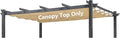 Pergola Shade Cover Replacement Canopy Top Compatible by Unknown