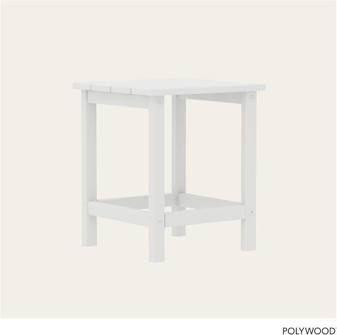 POLYWOOD Long Island 18" Side Table - Image 4