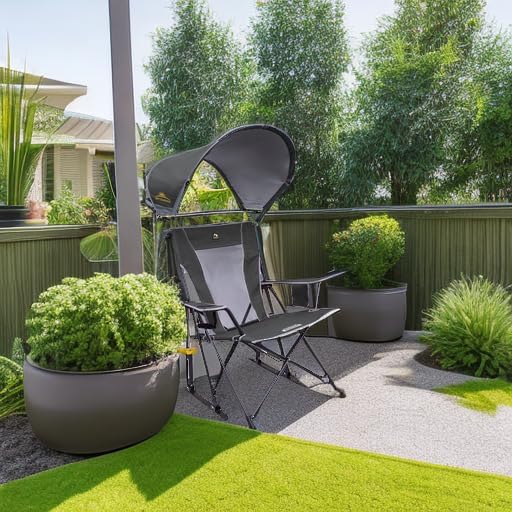 GCI Outdoor Sunshade Rocker Outdoor Rocking Chair - Image 2
