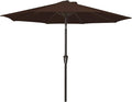 MEWAY 9ft Patio Umbrella Outdoor Table Umbrellas by MEWAY