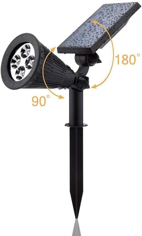 URPOWER Solar Lights Outdoor, Adjustable Spot Lights Outdoor, 2-in-1 Waterproof - Image 9